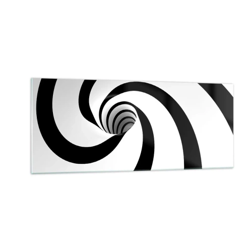 Obraz na skle - Podlehnout viru? - 100x40 cm