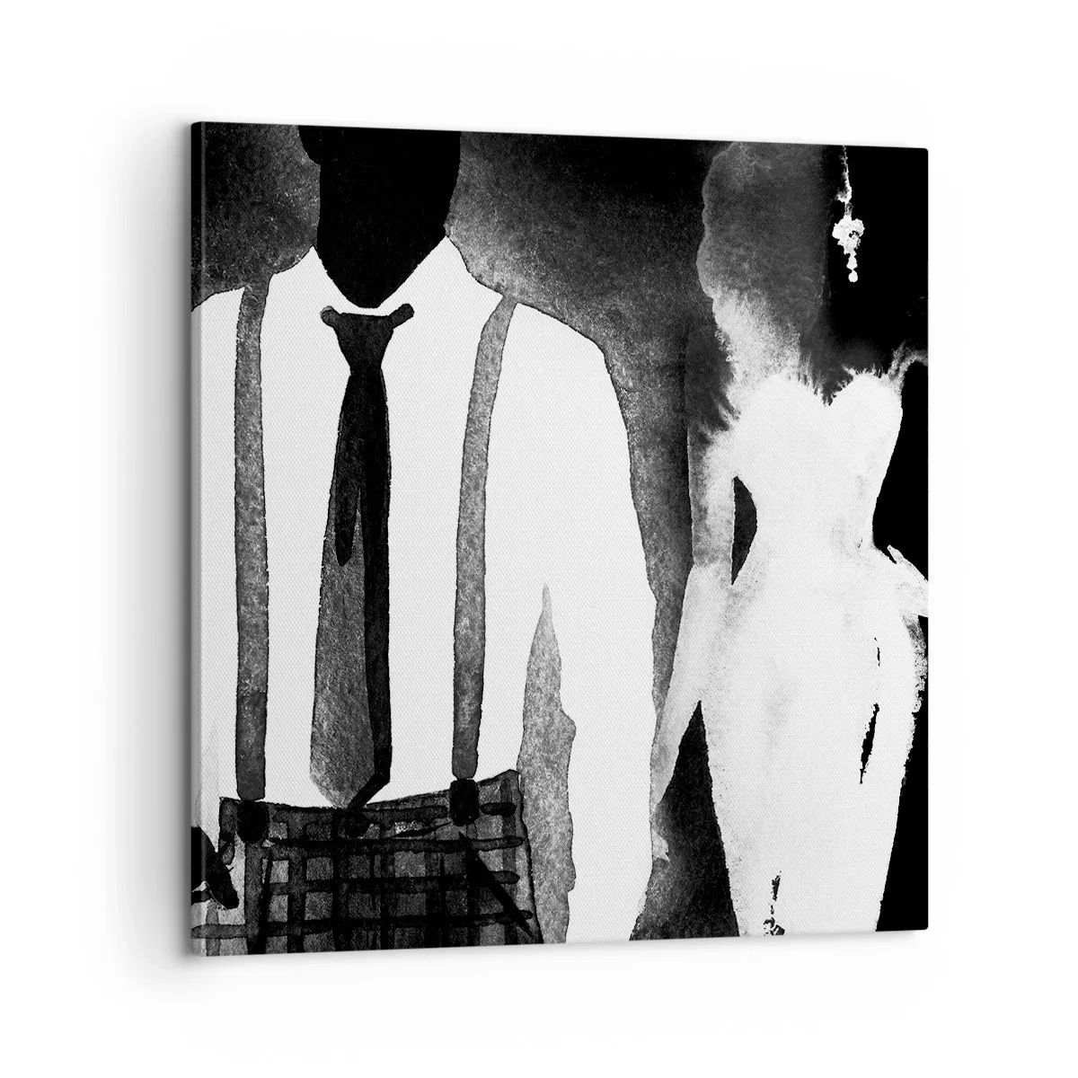 Obraz na plátně - Ve stylu noir - 60x60 cm