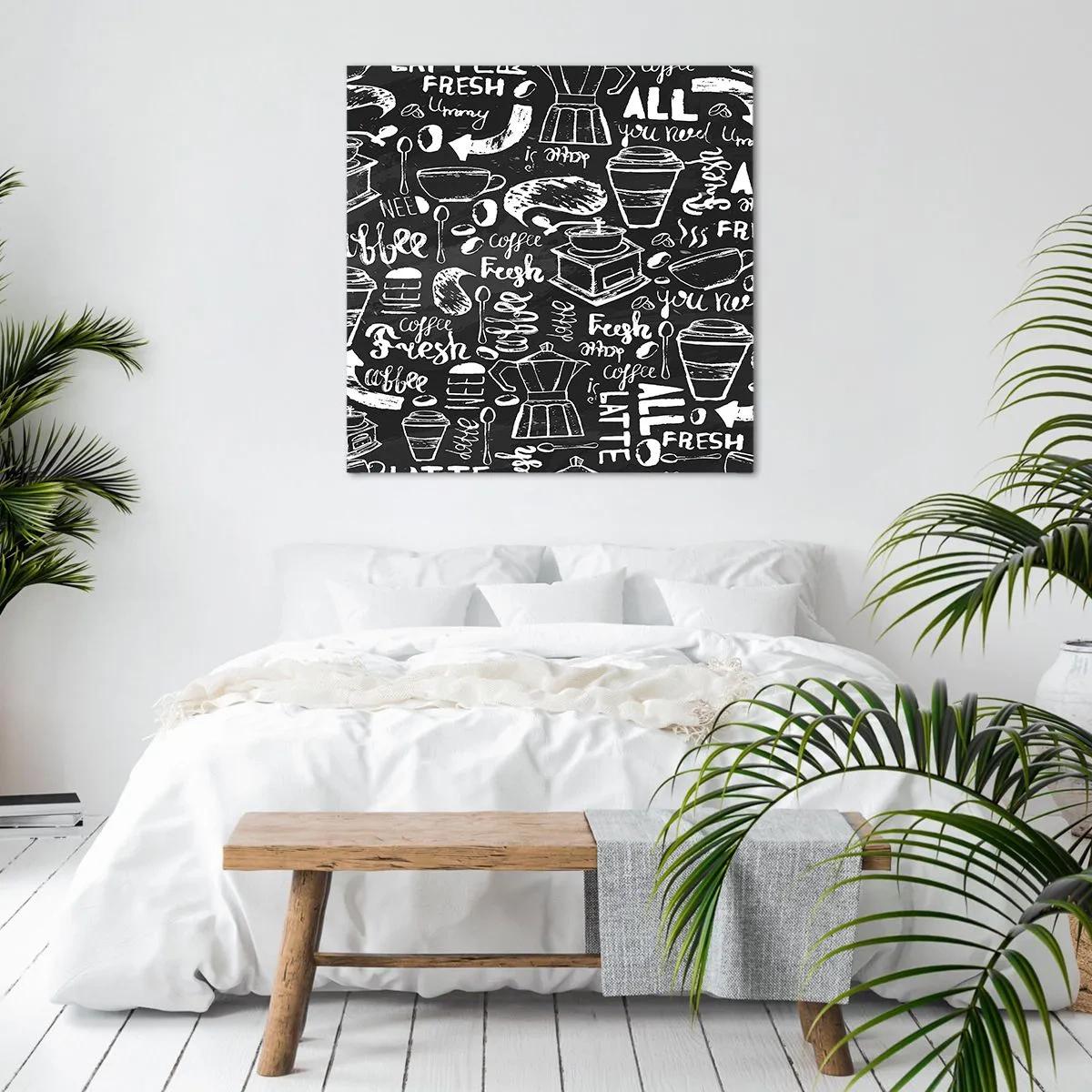 Obraz na plátně - All you need is… - 30x30 cm
