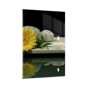 Obraz na skle - Ukojení smyslů - 80x120 cm