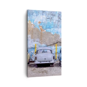 Obraz na plátně - Setkání veteránů - 45x80 cm