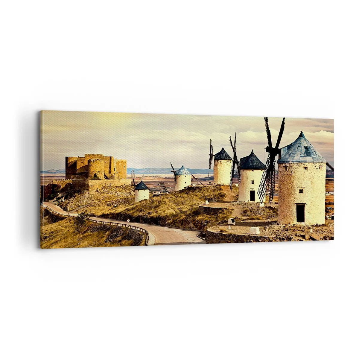 Obraz na plátně - Brzy se objeví Don Quijote - 100x40 cm
