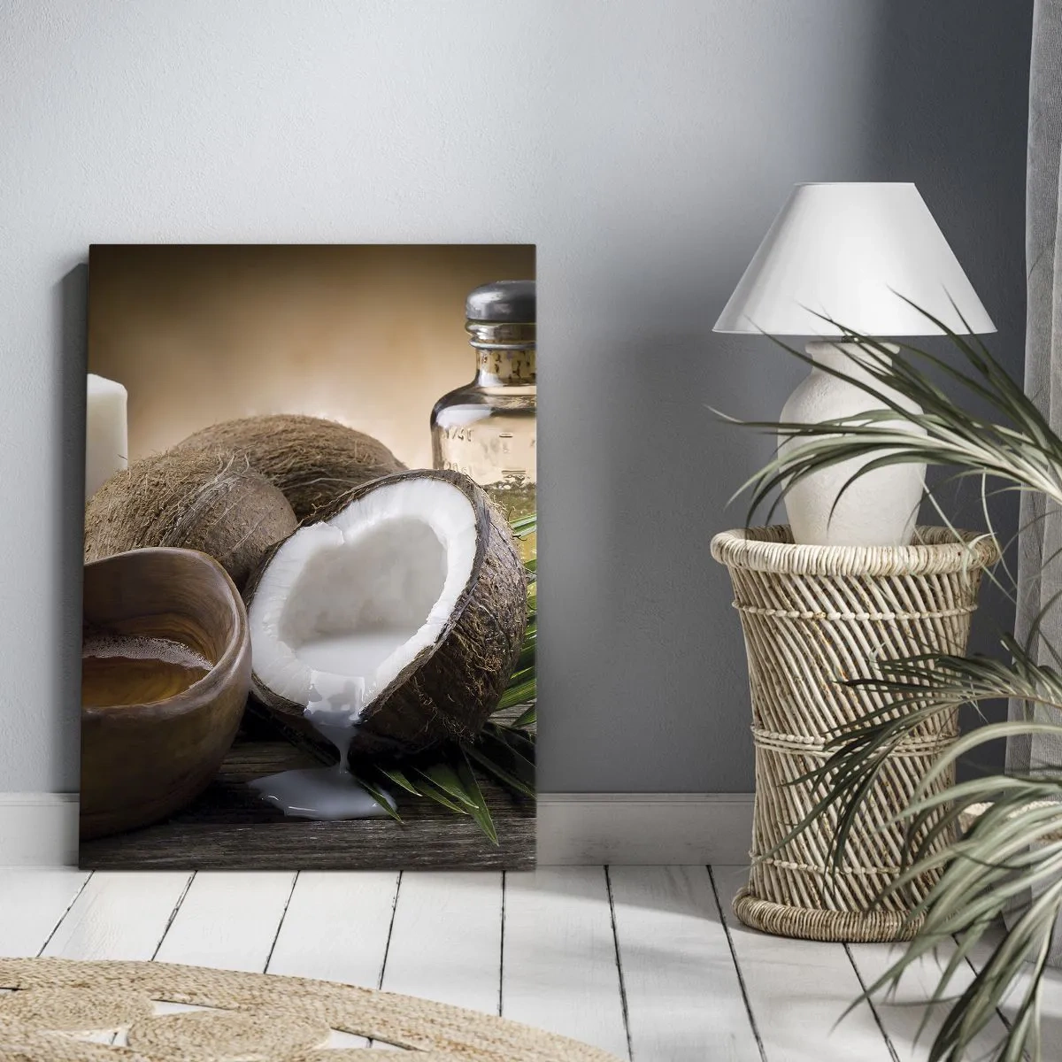 Obraz na plátně - Zdraví z tropických ostrovů - 65x120 cm