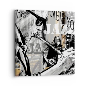 Obraz na plátně - V rytmu New Yorku - 40x40 cm