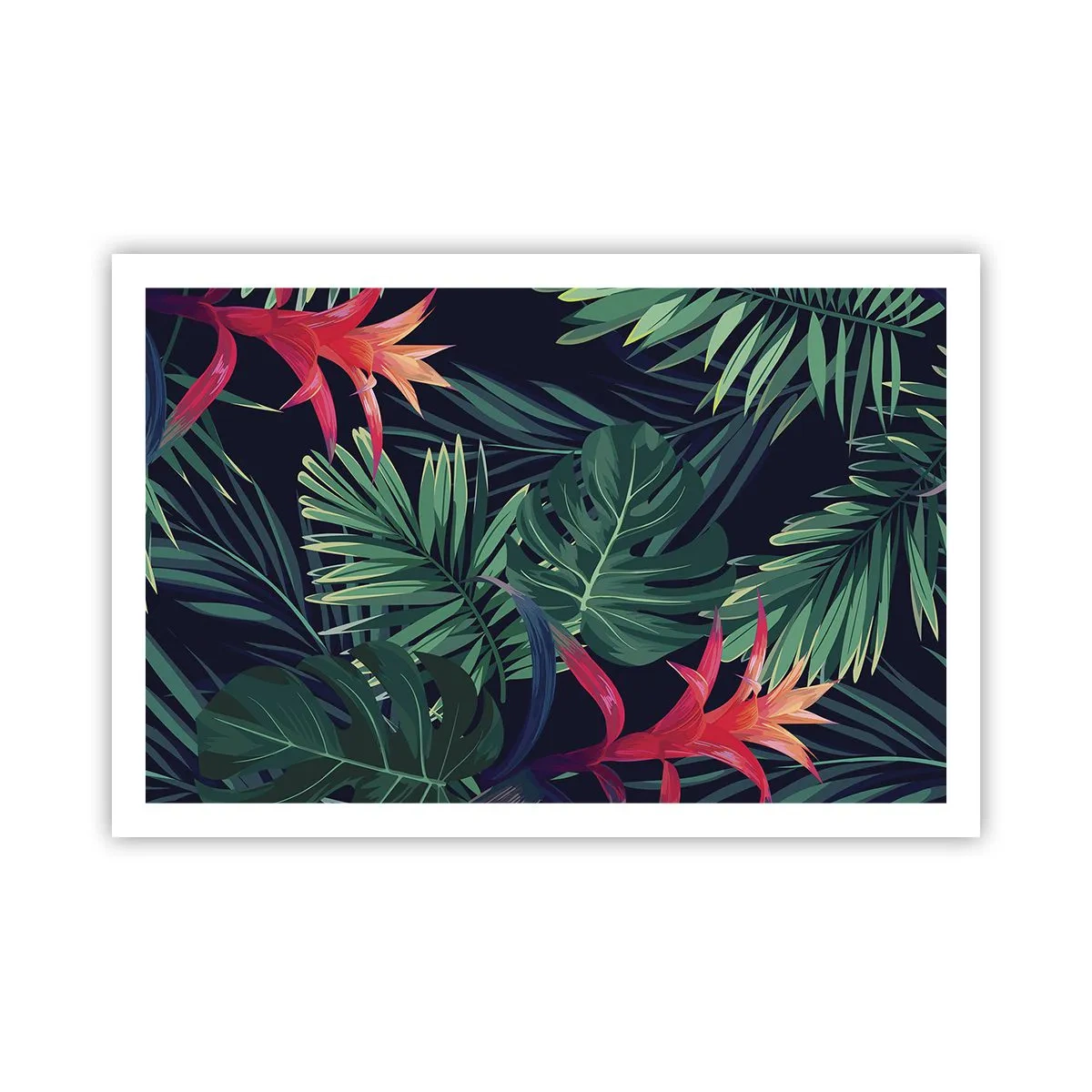 Plakát - Vzplanout v zeleném - 91x61 cm