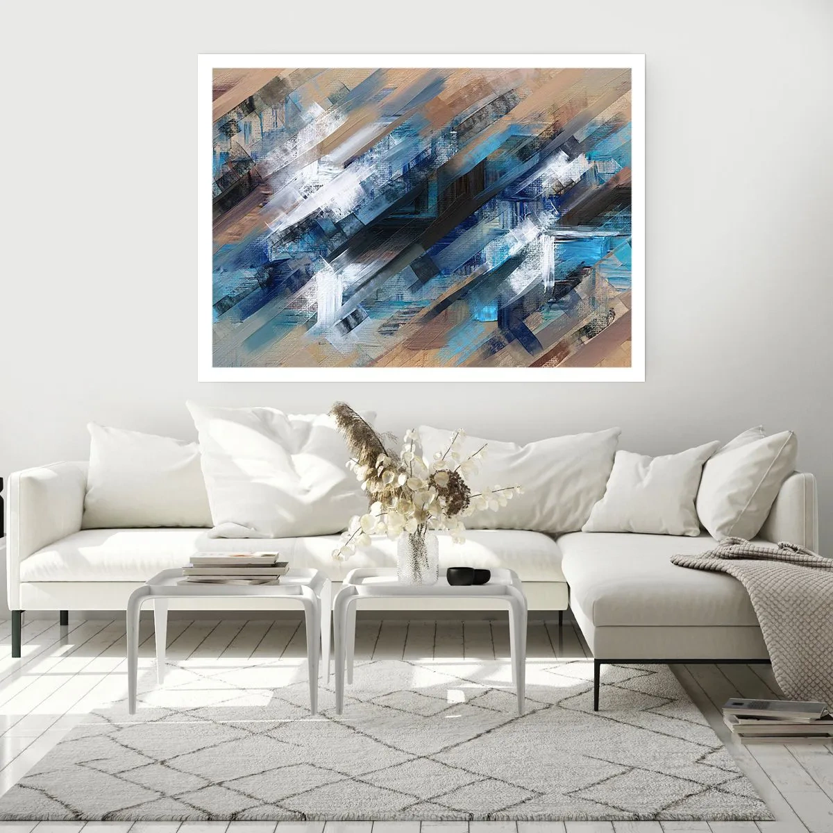 Plakát - Na modrém úkosu - 91x61 cm