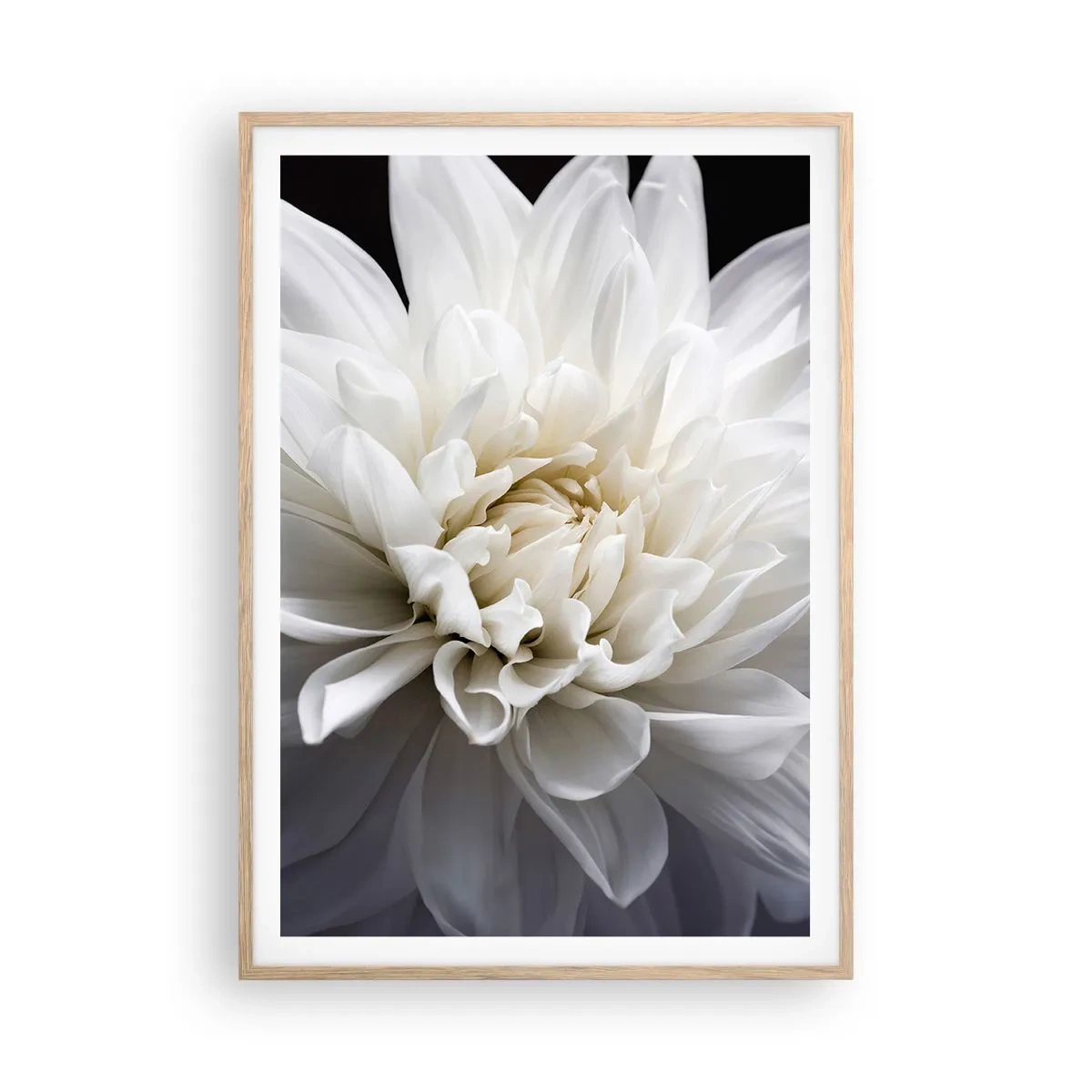 Plakát v rámu světlý dub - Dopoledne s nevěstou - 70x100 cm