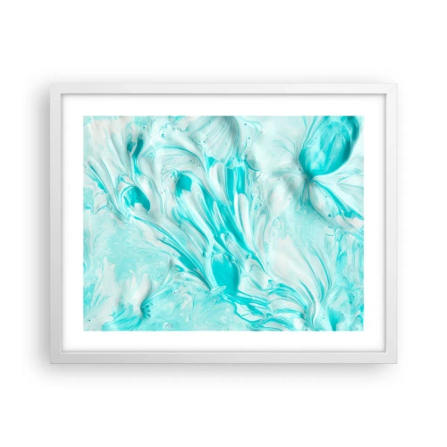 Plakát v bílém rámu - Navždy spolu - 50x40 cm