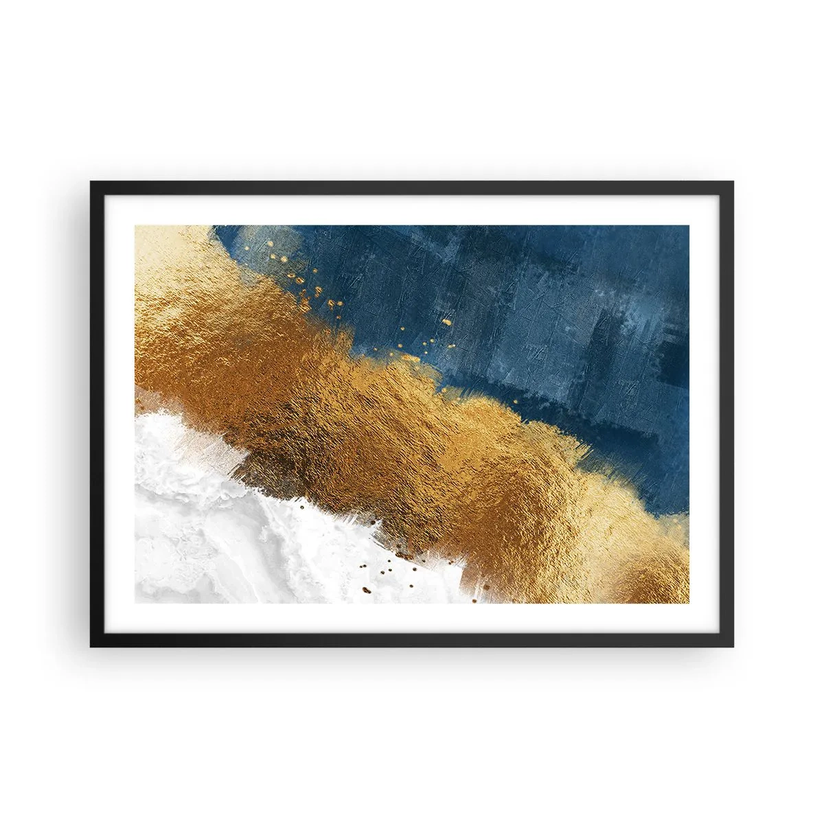 Plakát v černém rámu - Barvy léta - 70x50 cm