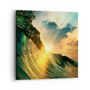 Obraz na plátně - Surfaři, kde jsi? - 40x40 cm