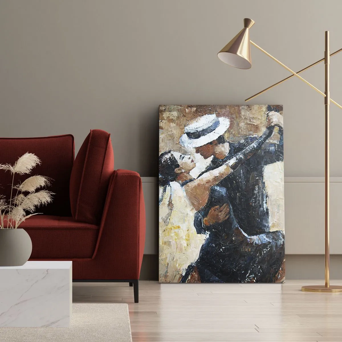 Obraz na plátně - A la Rudolf Valentino - 50x70 cm