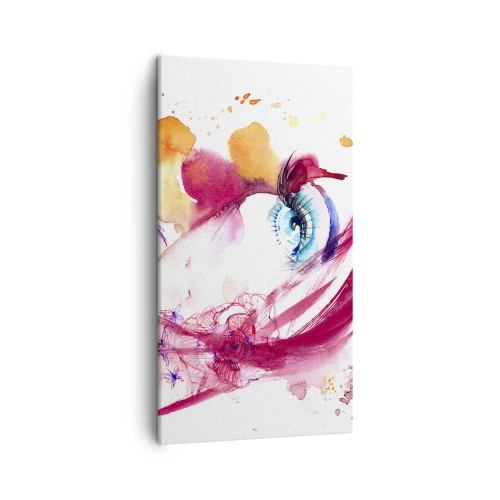 Obraz na plátně - V blízkosti svět rozkvétá - 45x80 cm