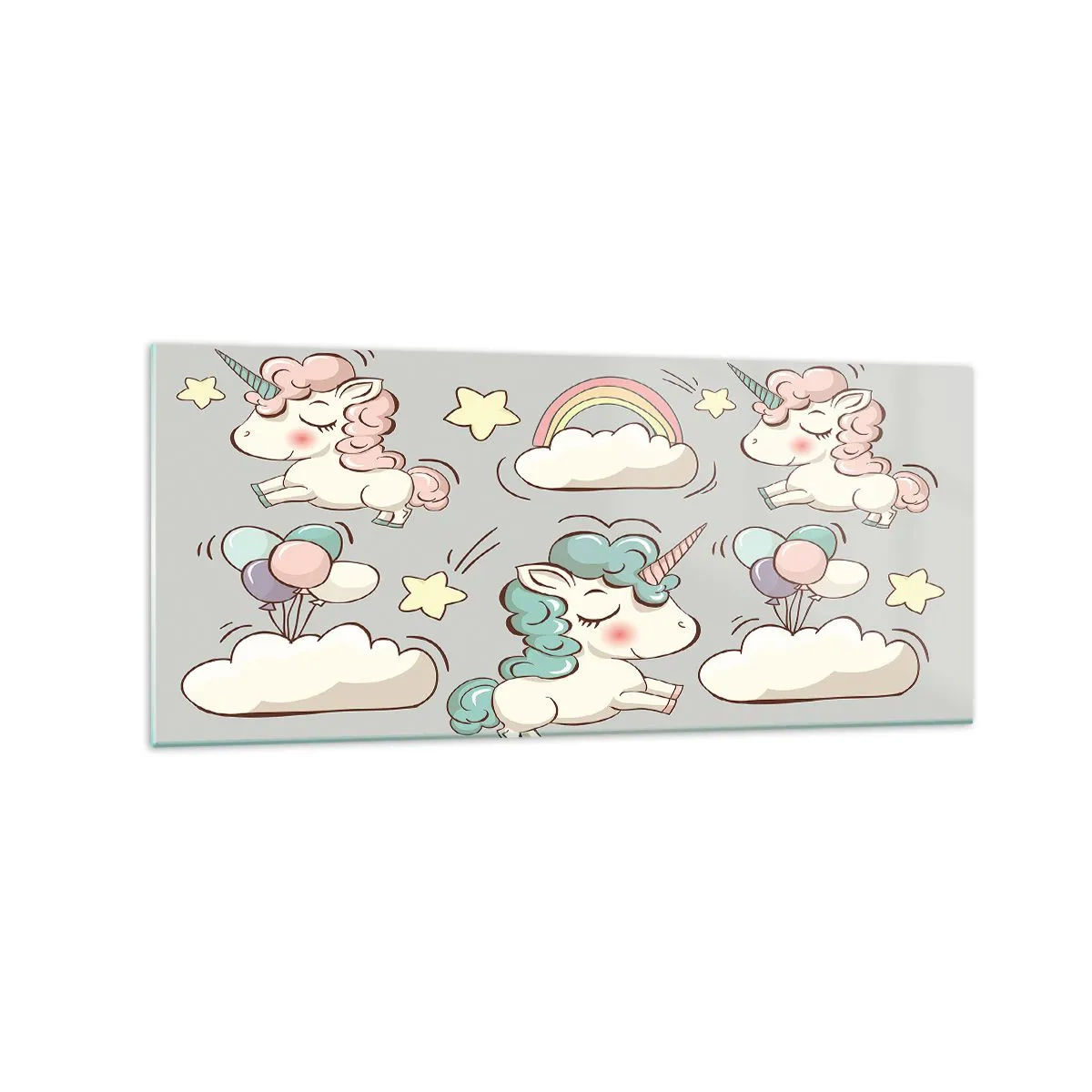 Obraz na skle - Určitě existují… - 120x50 cm