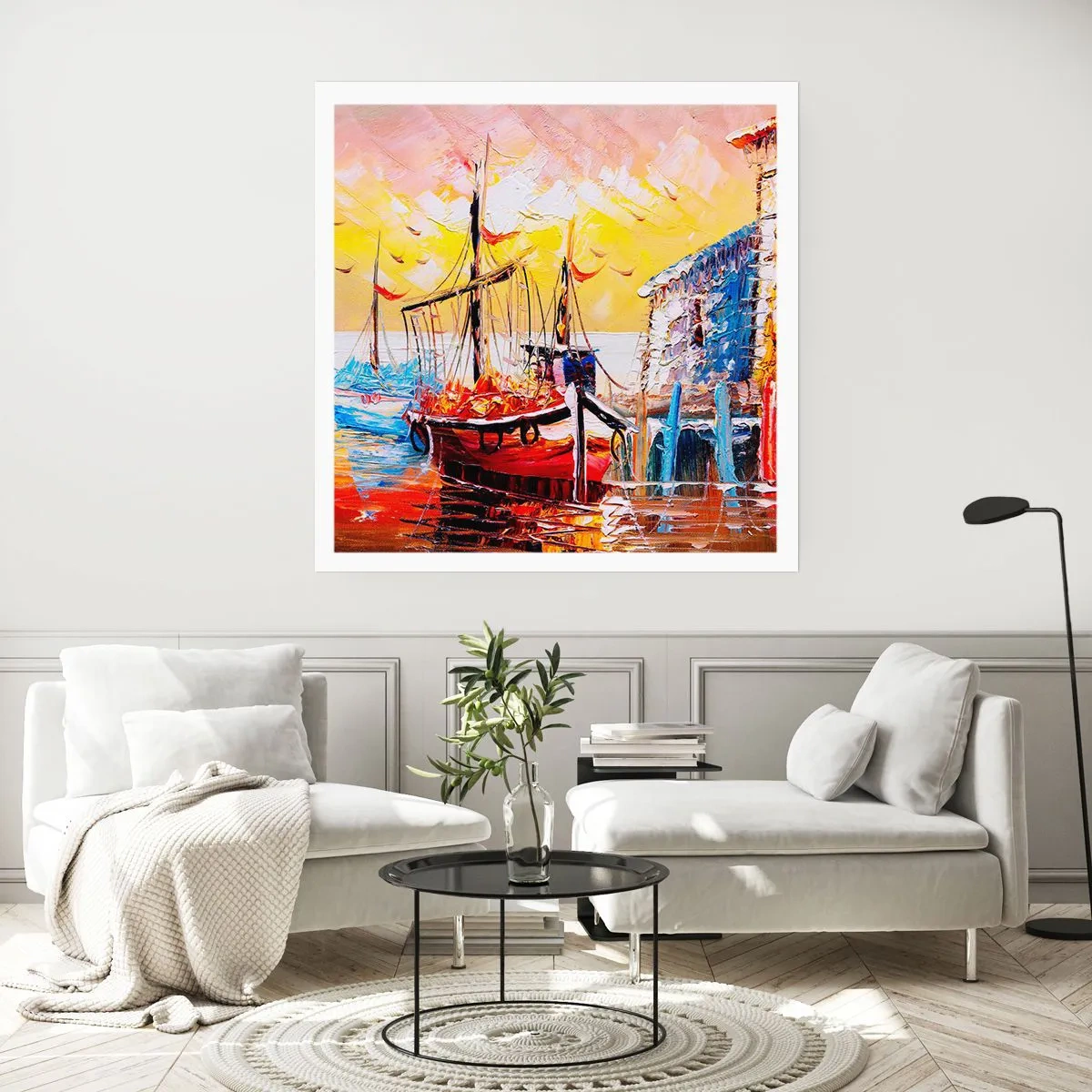 Plakát - Šťastný návrat - 50x50 cm