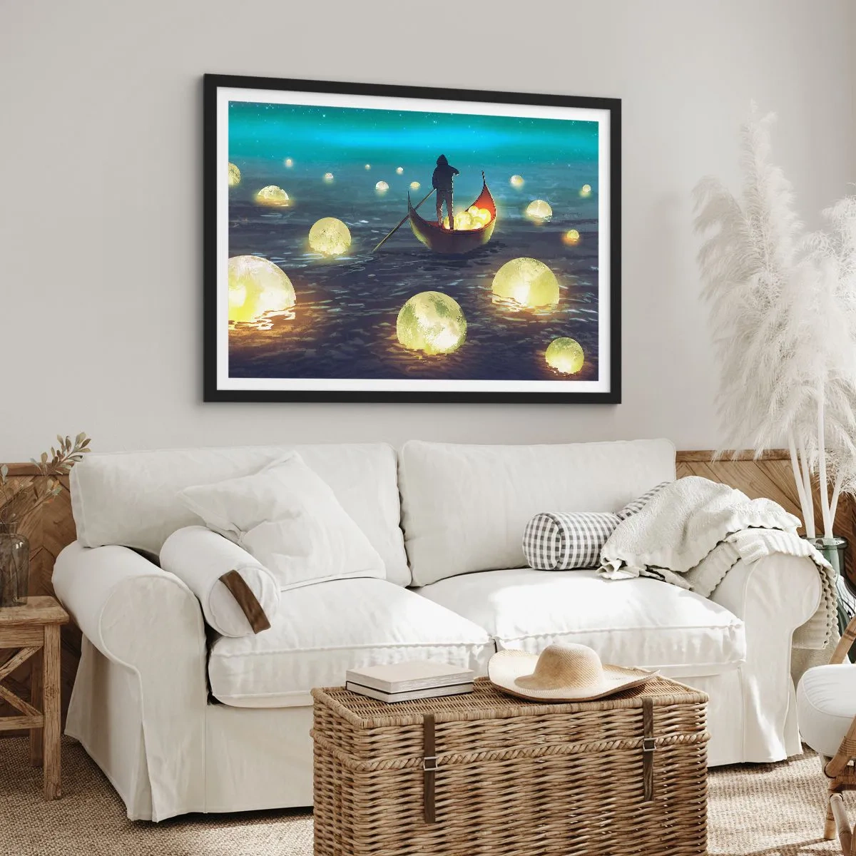 Plakát v černém rámu - Věci, o nichž se filozofům nezdá - 50x40 cm