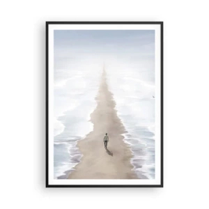 Plakát v černém rámu - Světlá budoucnost - 70x100 cm