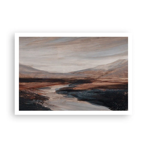 Plakát - Klidné údolí - 100x70 cm