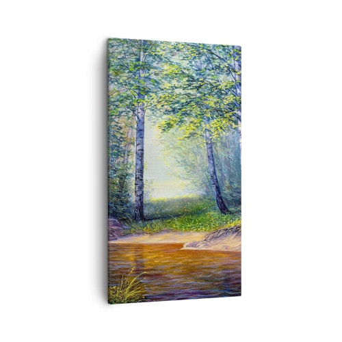Obraz na plátně - Scénář selanky - 45x80 cm