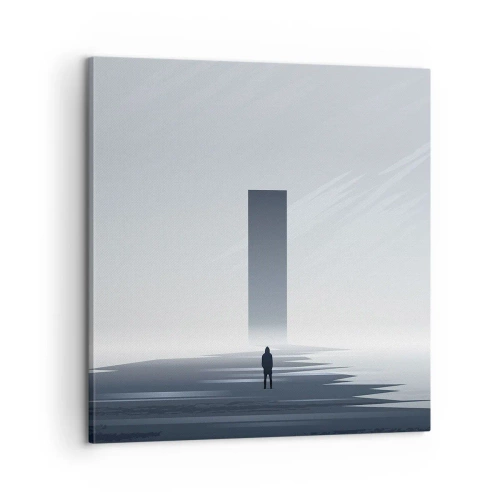 Obraz na plátně - Příležitost nebo hrozba? - 60x60 cm