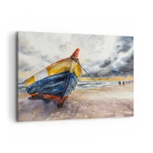 Obraz na plátně - Odpočinek na břehu - 120x80 cm