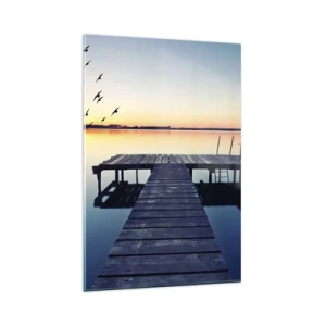 Obraz na skle - To byl dobrý den - 80x120 cm