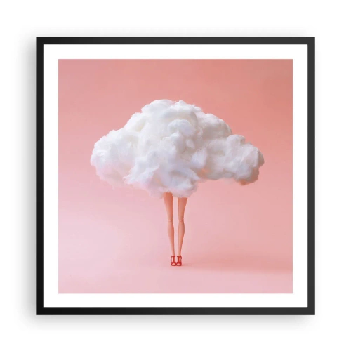 Plakát v černém rámu - Sladký slib - 60x60 cm