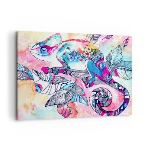 Obraz na plátně - Barevný jako náš svět - 100x70 cm