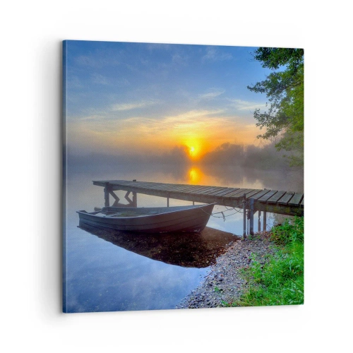 Obraz na plátně - Jak se obyčejné mění na kouzelné - 60x60 cm