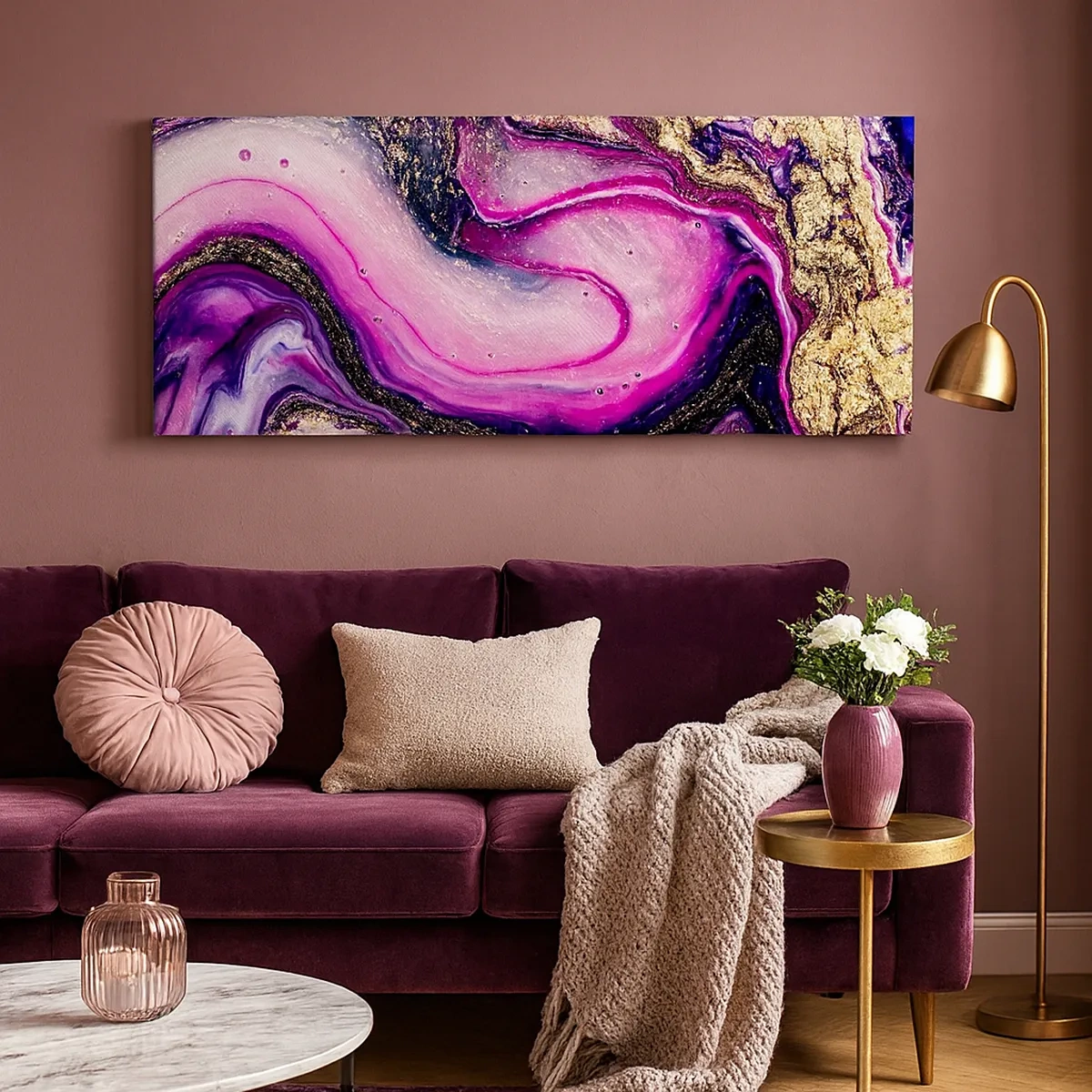 Obraz na plátně - Okamžik v zákulisí - 30x30 cm