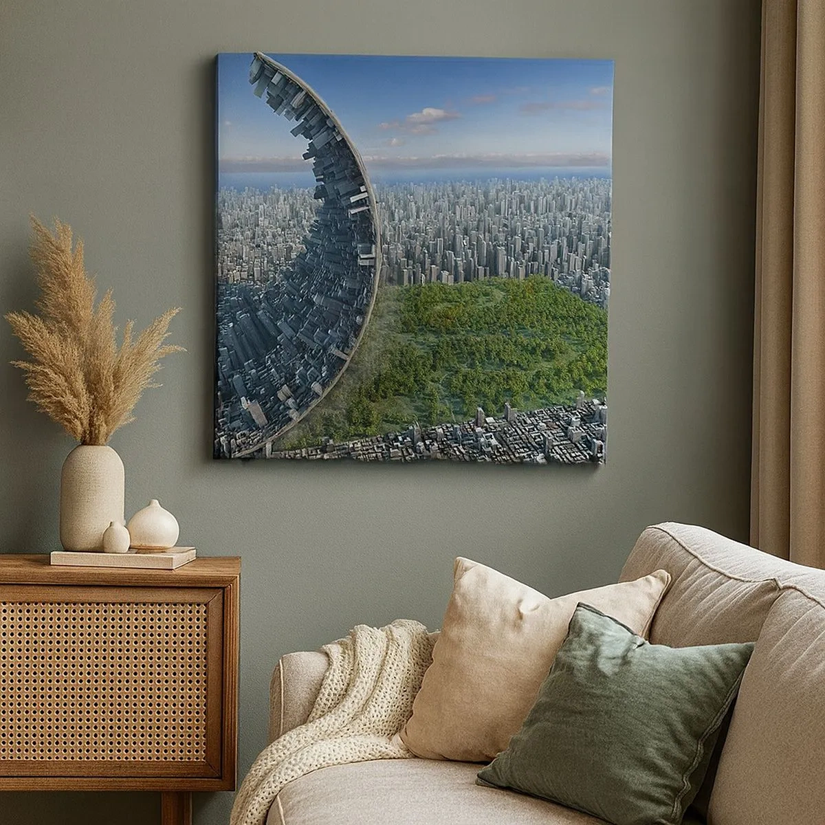 Obraz na plátně - Příroda je věčná - 30x30 cm