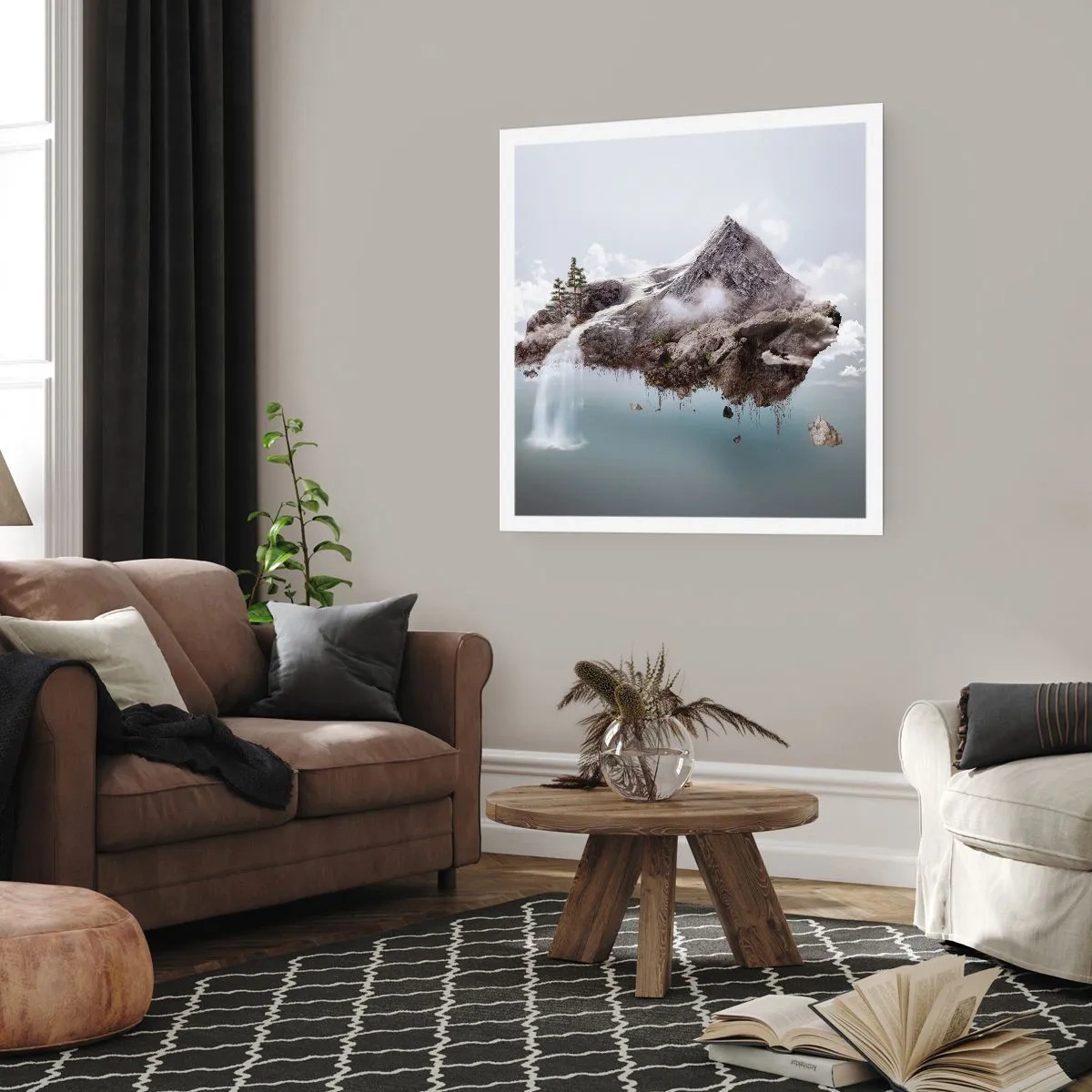 Plakát - Pohled surrealisty - 60x60 cm