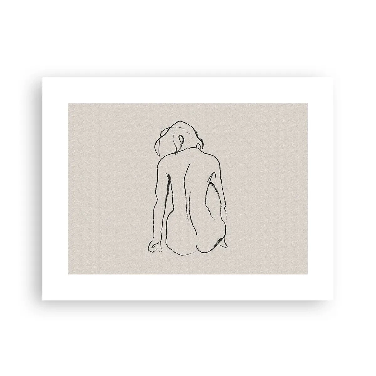 Plakát - Dívčí akt - 40x30 cm