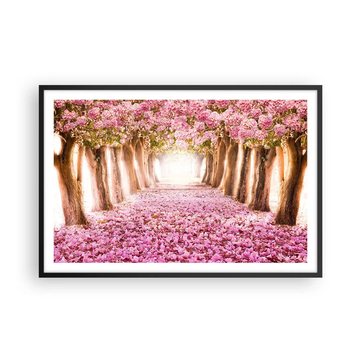 Plakát v černém rámu - Cesta do ráje - 91x61 cm