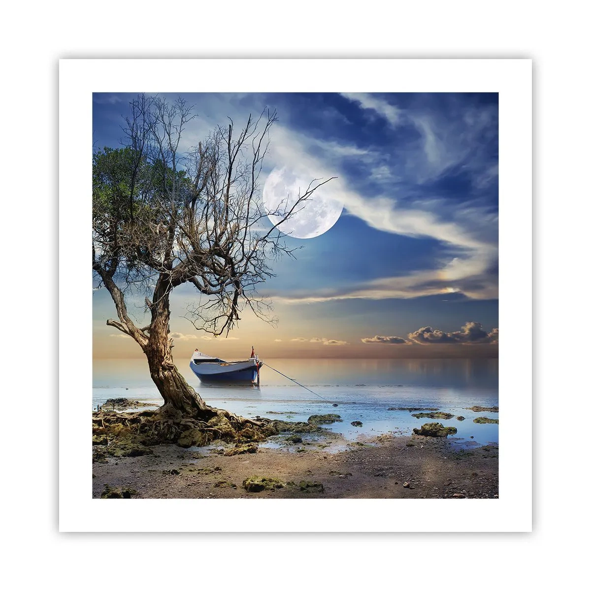 Plakát - Je to konec nebo začátek? - 50x50 cm