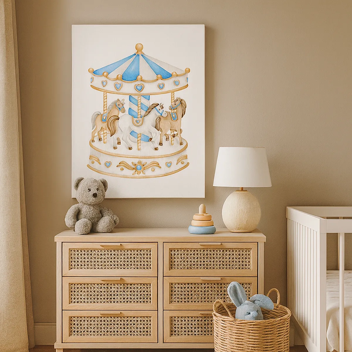 Obraz na plátně - Sladké dětství - 50x70 cm