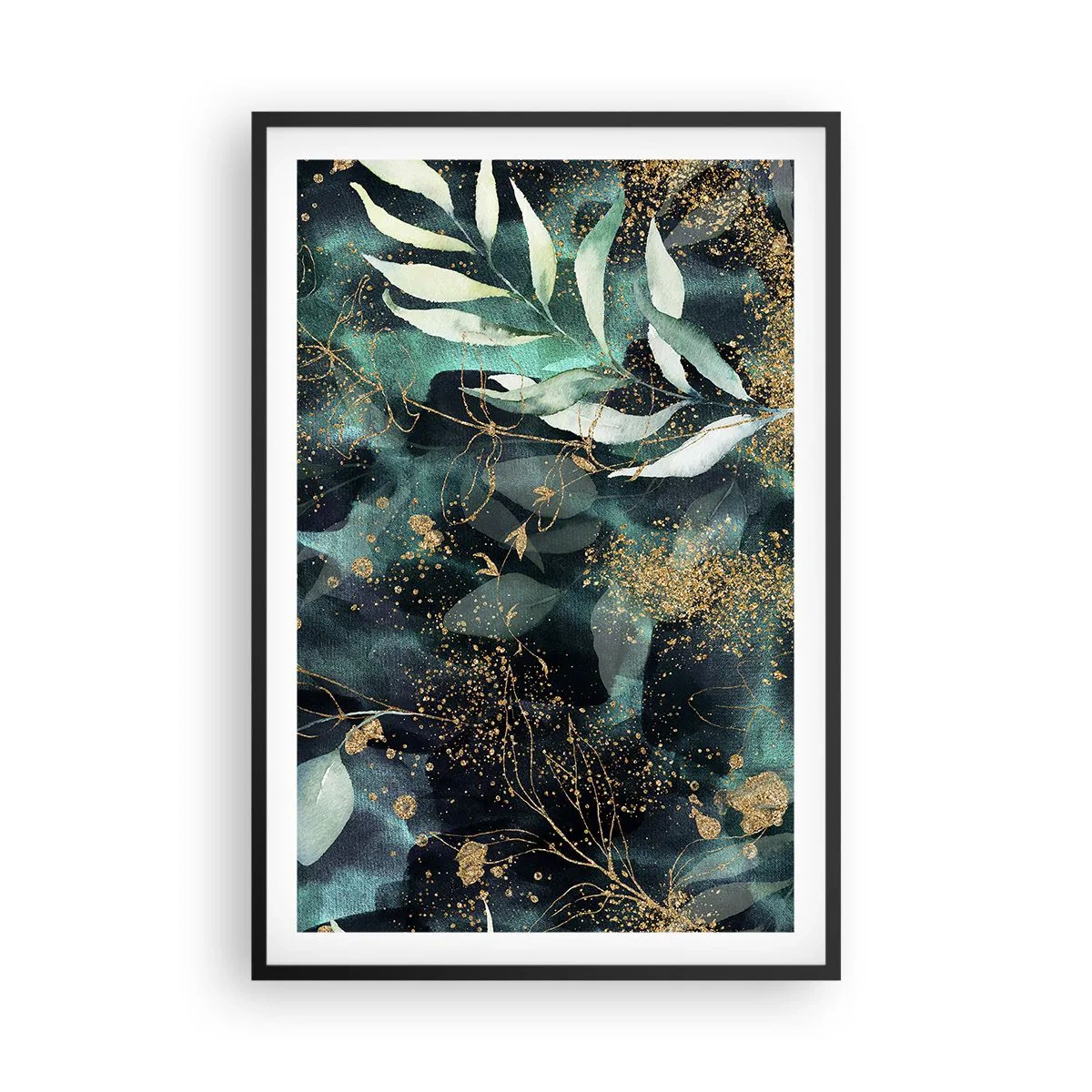Plakát v černém rámu - Kouzelná zahrada - 61x91 cm