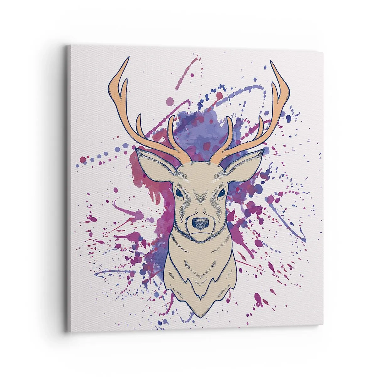 Obraz na plátně - Odvaha a rovnováha - 70x70 cm