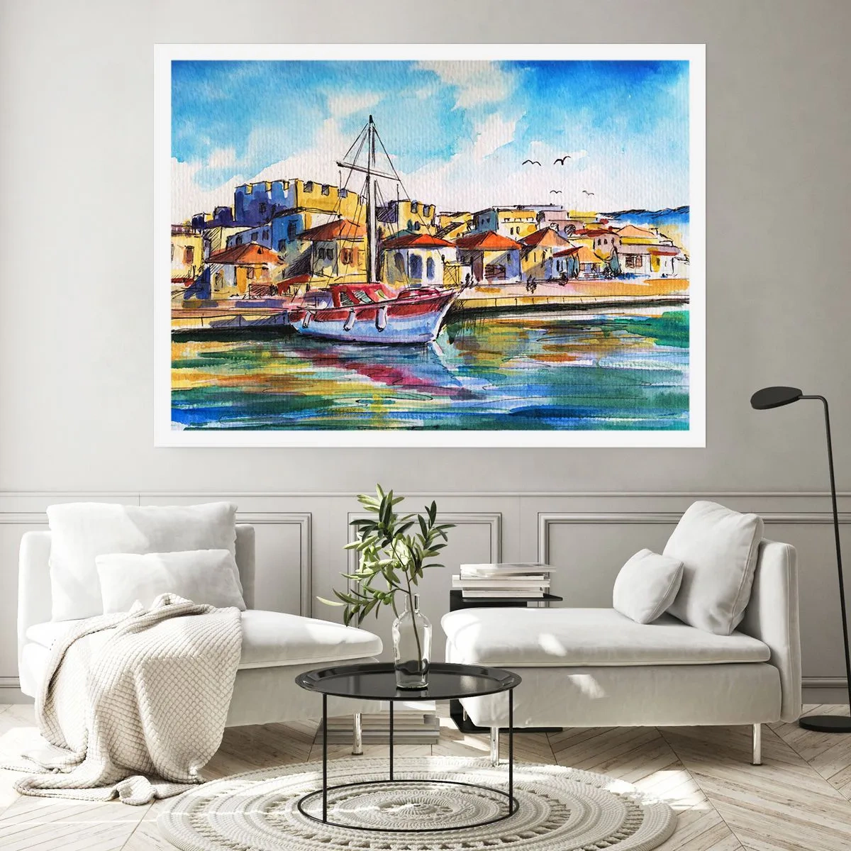 Plakát - Duhové odpoledne - 100x70 cm