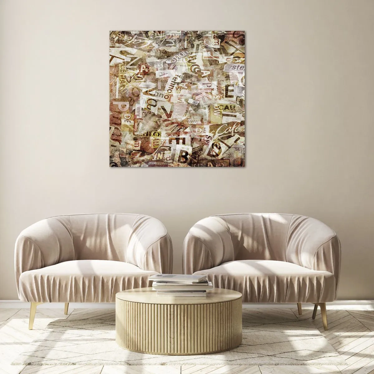 Obraz na skle - Kecy, kecy, kecy - 70x70 cm