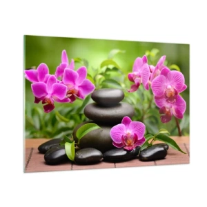 Obraz na skle - Pyramida klidu - 100x70 cm