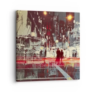 Obraz na plátně - Velkoměstská doprava - 30x30 cm