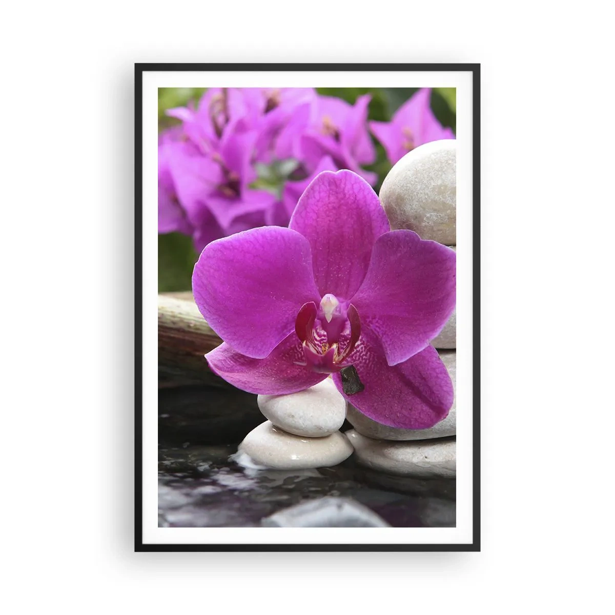 Plakát v černém rámu - Už odpočíváš - 70x100 cm