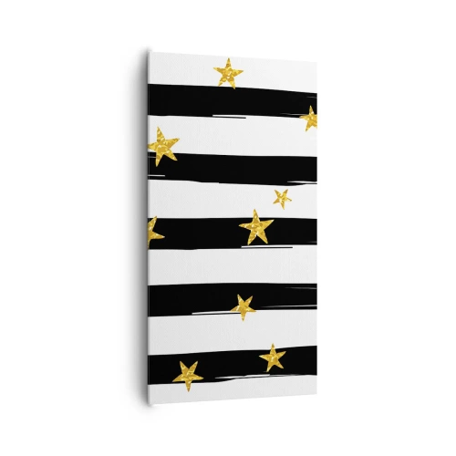 Obraz na plátně - Všichni jsme se narodili pod šťastnou hvězdou - 65x120 cm