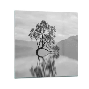 Obraz na skle - Existuje taková země - 70x70 cm