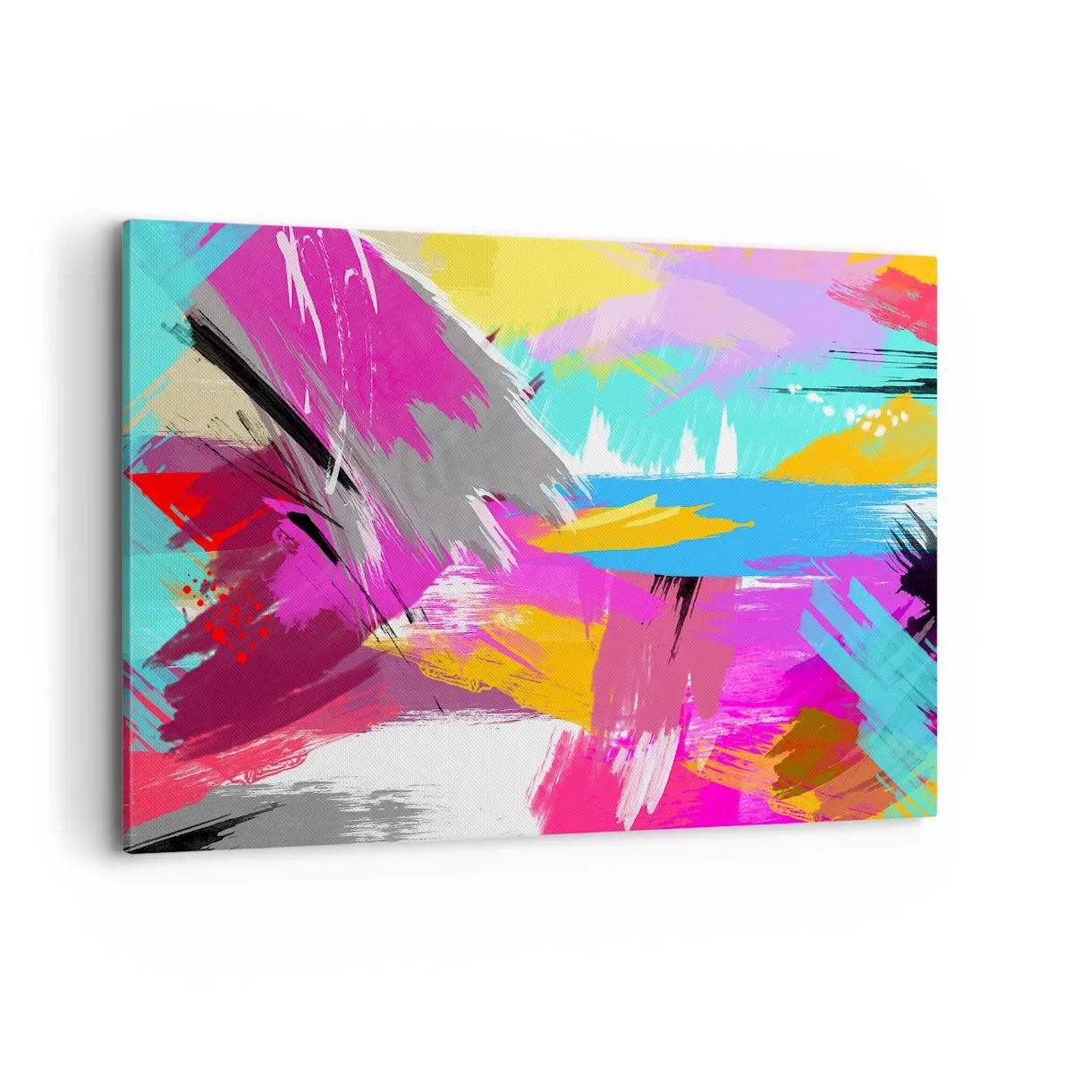 Obraz na plátně - Šmouha, šmouha, sama šmouha - 120x80 cm