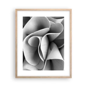 Plakát v rámu světlý dub - Děje se ve vesmíru - 40x50 cm