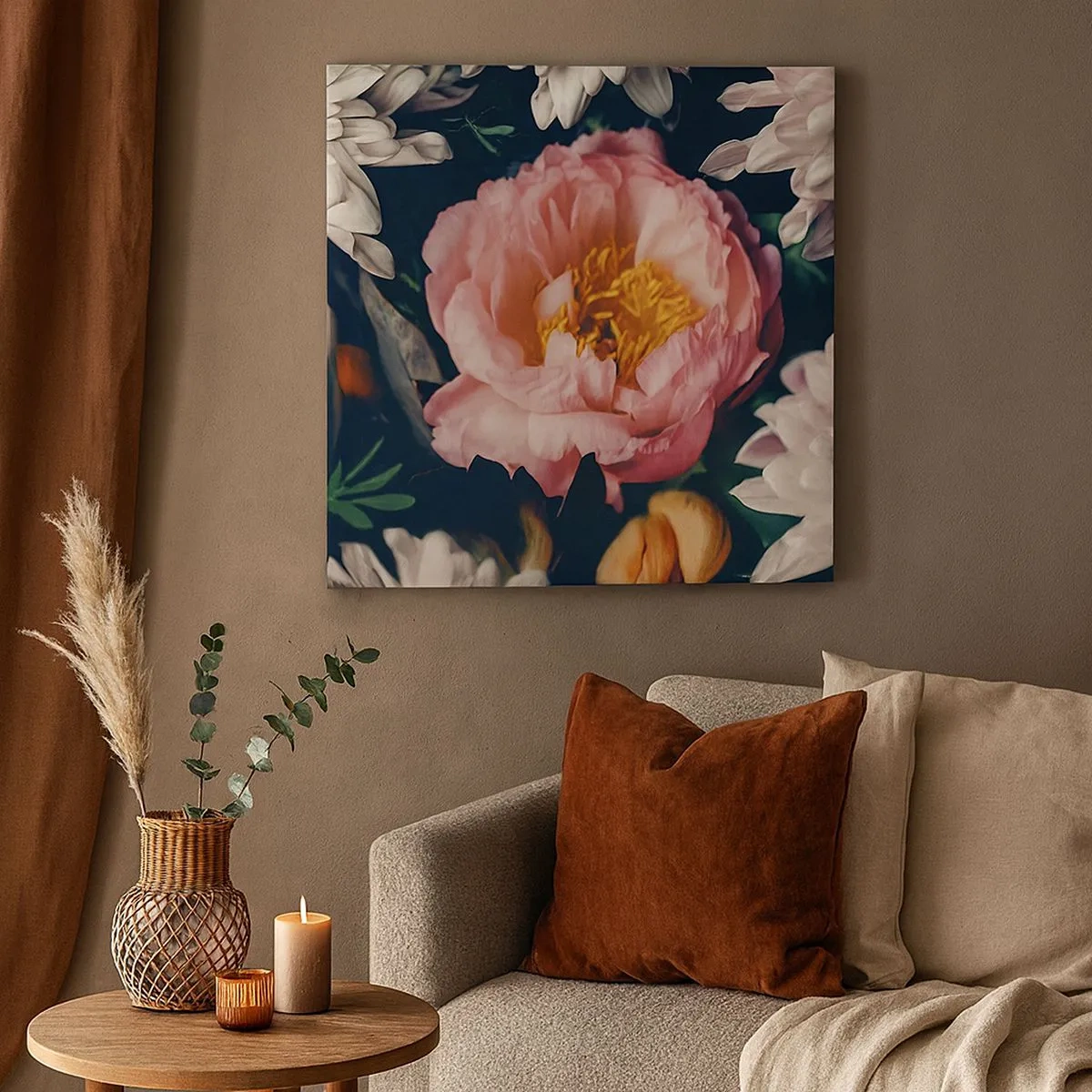 Obraz na plátně - S barokním přepychem - 30x30 cm