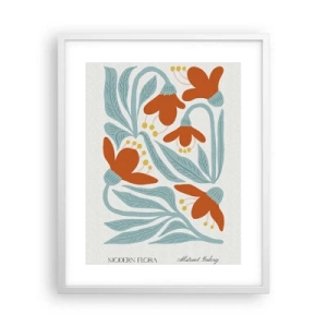 Plakát v bílém rámu - K zemi, ke slunci - 40x50 cm