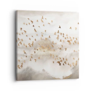 Obraz na plátně - Je čas… - 40x40 cm