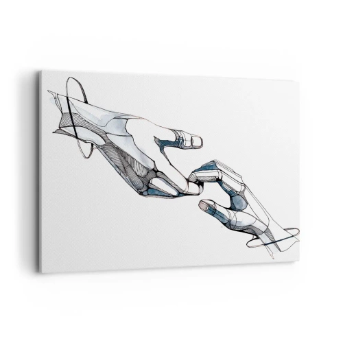 Obraz na plátně - Dobré gesto - 100x70 cm